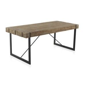 Stół z metalowymi nogami Geese Robust, 200x90 cm