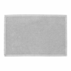 Jasnoszary bawełniany dywanik łazienkowy Kave Home Miekki, 40x60 cm