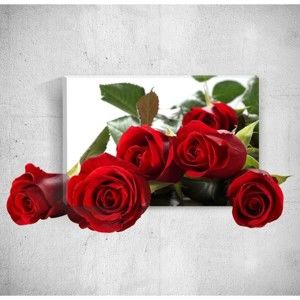 Obraz 3D Mosticx Red Roses, 40x60 cm
