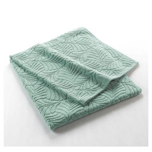 Jasnozielony bawełniany ręcznik kąpielowy frotte 90x150 cm Madeira – douceur d'intérieur