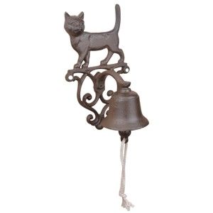 Dzwonek żeliwny w kształcie kota Esschert Design
