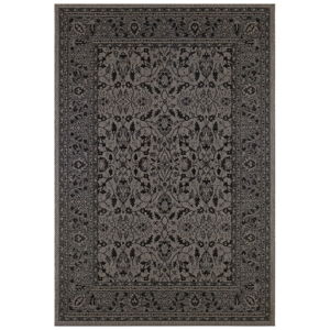 Czarno-fioletowy dywan odpowiedni na zewnątrz Bougari Konya, 200x290 cm