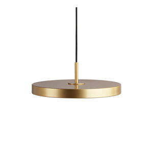 Lampa wisząca LED w kolorze złota z metalowym kloszem ø 31 cm Asteria Mini – UMAGE