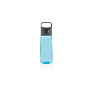 Niebieska zamykana butelka na wodę XD Design Exclusive, 450 ml