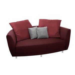 Czerwona sofa 2-osobowa Florenzzi Viotti