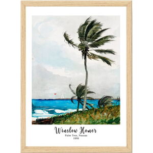 Plakat w ramie 55x75 cm Winslow Homer – Wallity