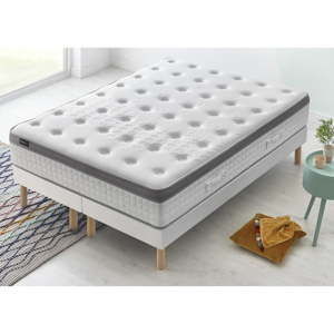 Łóżko 2-osobowe z materacem Bobochic Paris Doucelur, 80x200 cm + 80x200 cm