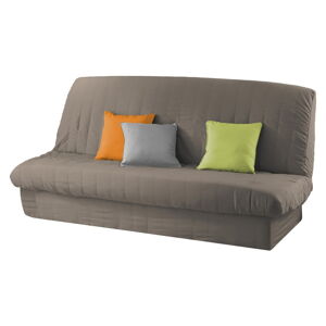 Brązowy elastyczny pokrowiec na sofę 3-osobowy Essentiel – douceur d'intérieur