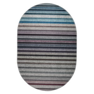 Niebiesko-szary dywan odpowiedni do prania 60x100 cm – Vitaus