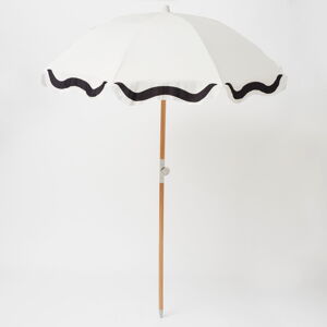 Czarno-biały parasol ogrodowy ø 155 cm Casa Marbella – Sunnylife