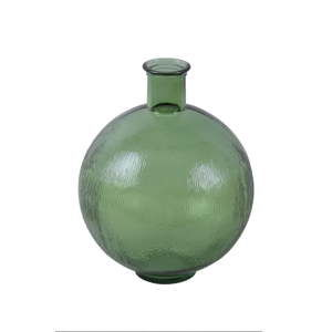 Zielony wazon ze szkła z recyklingu Ego Dekor Artemis, wys. 42 cm