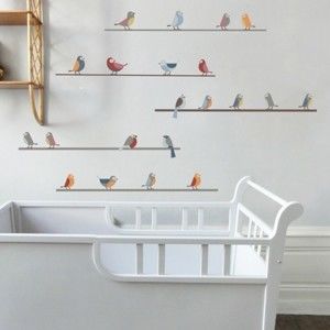 Naklejka na ścianę Art For Kids Little Birds