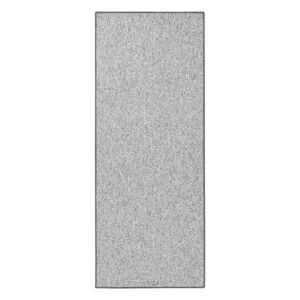Szary dywan BT Carpet Wolly, 80x300 cm