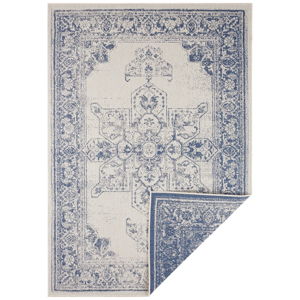 Niebiesko-kremowy dywan odpowiedni na zewnątrz NORTHRUGS Borbon, 200x290 cm