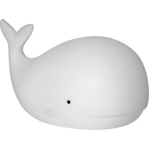 Biała lampka nocna LED dla dzieci Whale – Star Trading