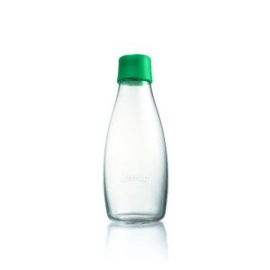Zielona butelka ze szkła ReTap z dożywotnią gwarancją, 500 ml