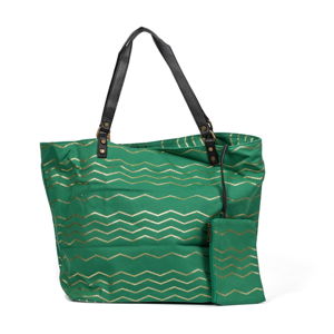 Zielona torba plażowa Nina Beratti Ivanie Vert