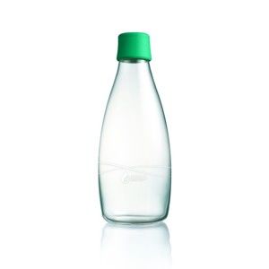 Zielona butelka ze szkła ReTap z dożywotnią gwarancją, 800 ml