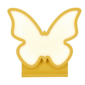 Żółta lampka dziecięca Butterfly – Candellux Lighting