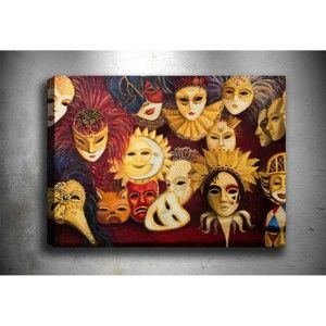 Obraz Tablo Center Masquerade, 60x40 cm