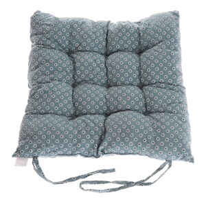 Szara poduszka na krzesło Dakls Wittily, 40x40 cm