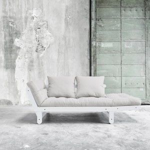 Sofa rozkładana Karup Beat White/Vision