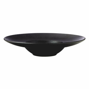 Czarny ceramiczny talerz ø 28 cm Caviar – Maxwell & Williams