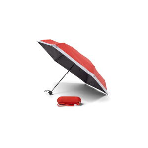 Czerwony składany parasol Pantone