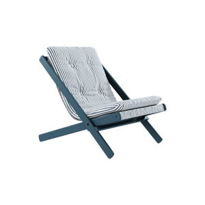 Fotel rozkładany Karup Design Boogie Blue Breeze/Beach Blue