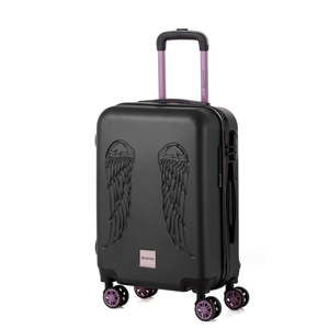 Czarna walizka Berenice Wingy, 44 l