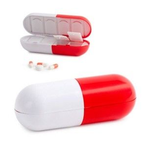 Pojemnik na lekarstwa w kształcie pigułki Gift Republic Pill
