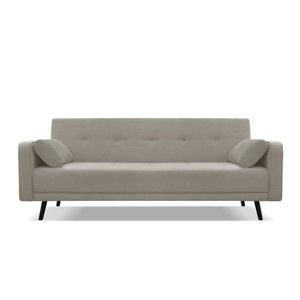 Brązowobeżowa sofa rozkładana Cosmopolitan Design Bristol, 212 cm
