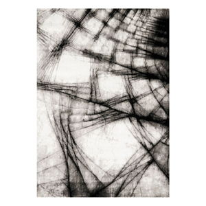 Szaro-czarny dywan Webtappeti Manhattan Broadway, 120x160 cm