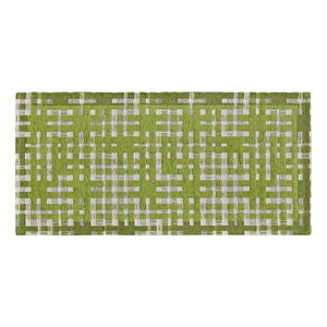 Zielony chodnik odpowiedni do prania 55x115 cm Dama Verde – Floorita