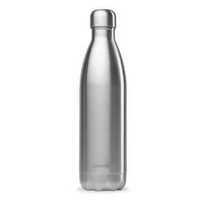 Srebrna podróżna butelka ze stali nierdzewnej 750 ml Originals - Qwetch