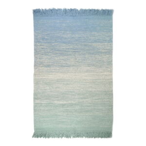 Zielony/niebieski dywan odpowiedni do prania 100x150 cm Kirthy – Nattiot