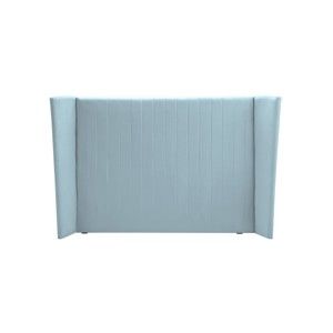 Błękitny zagłówek łóżka Cosmopolitan design Vegas, 140x120 cm