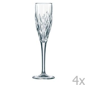 Zestaw 4 kieliszków do szampana ze szkła kryształowego Nachtmann Imperial Sparkling, 140 ml
