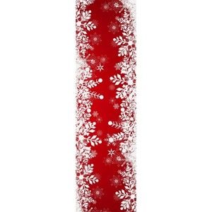 Czerwony bieżnik Christmas, 40x140 cm