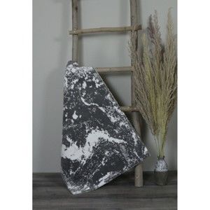 Biało-szary bawełniany dywanik łazienkowy My Home Plus Sensation, 60x90 cm