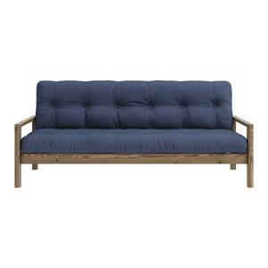 Ciemnoniebieska rozkładana sofa 205 cm Knob – Karup Design