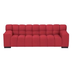 Czerwona sofa 3-osobowa Windsor & Co Sofas Moon