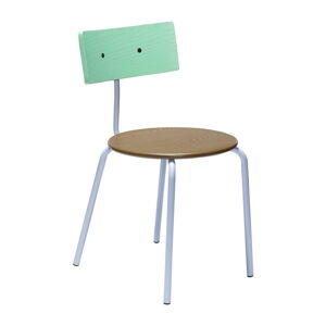 Zielone/naturalne krzesła zestaw 4 szt. Koi – Hübsch