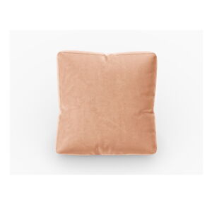 Różowa aksamitna poduszka na modułową sofę Rome Velvet - Cosmopolitan Design