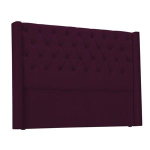 Czerwony zagłówek łóżka Windsor & Co Sofas Queen, 196x120 cm