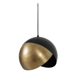 Czarno-brązowa lampa sufitowa ø 30 cm Namco – Light & Living