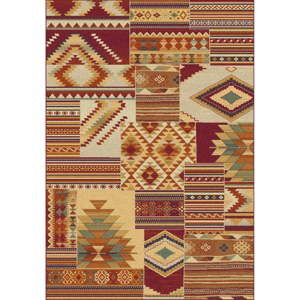 Kolorowy wzorowany dywan Universal Turan, 110x57 cm
