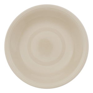 Biało-beżowy porcelanowy talerz głęboki Villeroy & Boch Like Color Loop, ø 23,5 cm