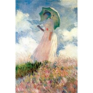Reprodukcja obrazu Claude'a Moneta Woman with Sunshade, 45x30 cm