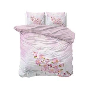 Różowa pościel Sleeptime Sweet Flowers, 240x220 cm